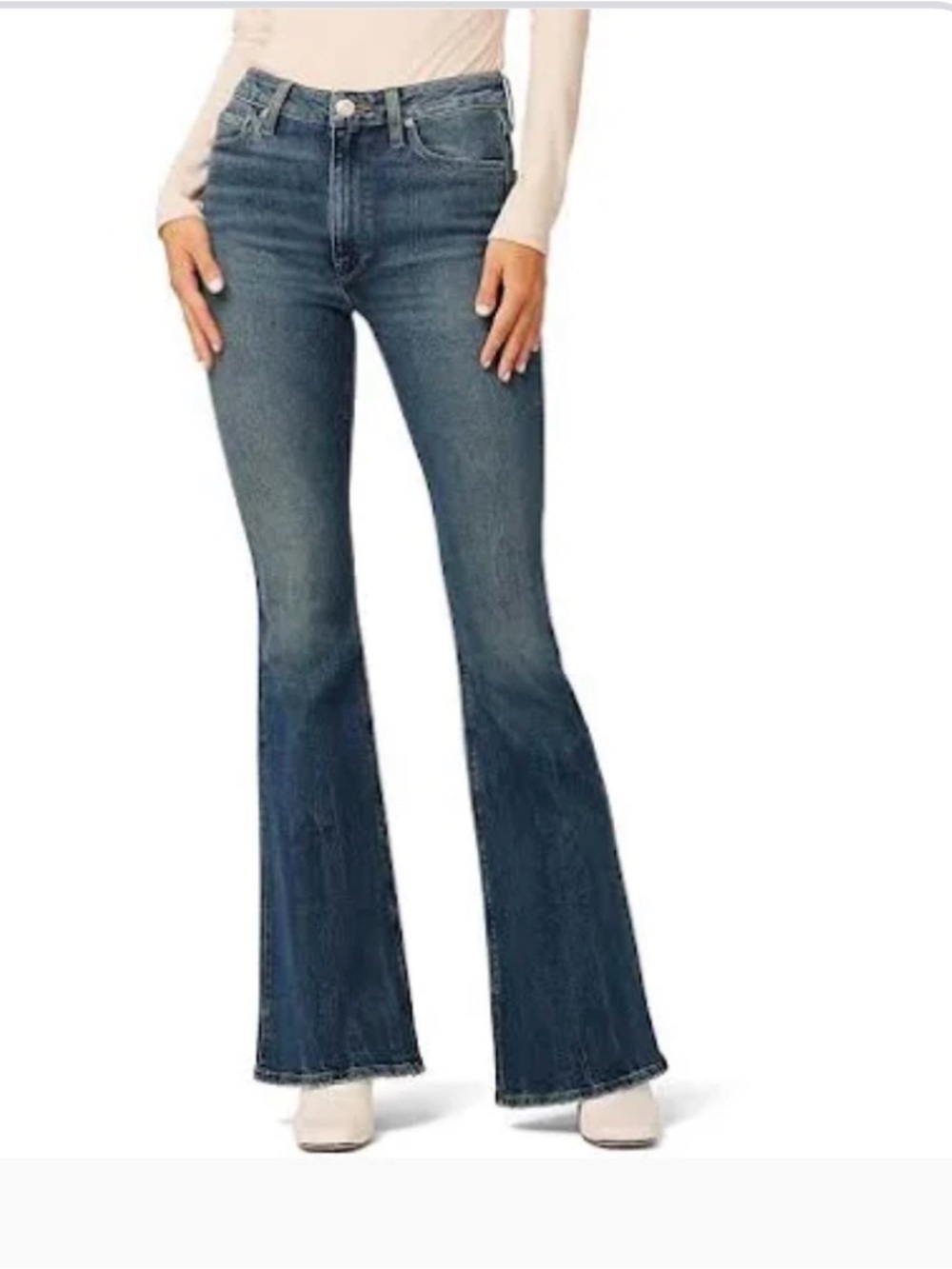 Hudson Holly Jeans Women's Medium Blue Flare Jeans
